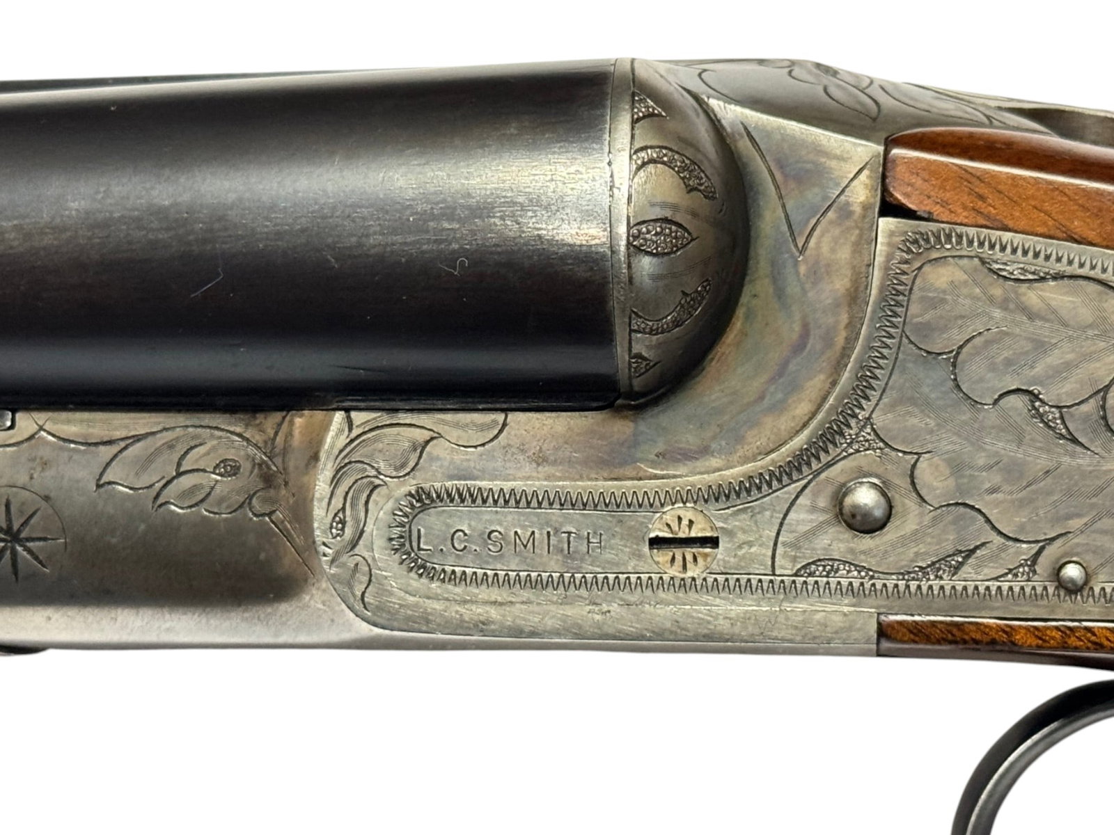 Exceptionally Fine 1942 LC Smith Featherweight IDEAL GRADE 12 GA. Upgraded Shotgun w/ Letter - 11