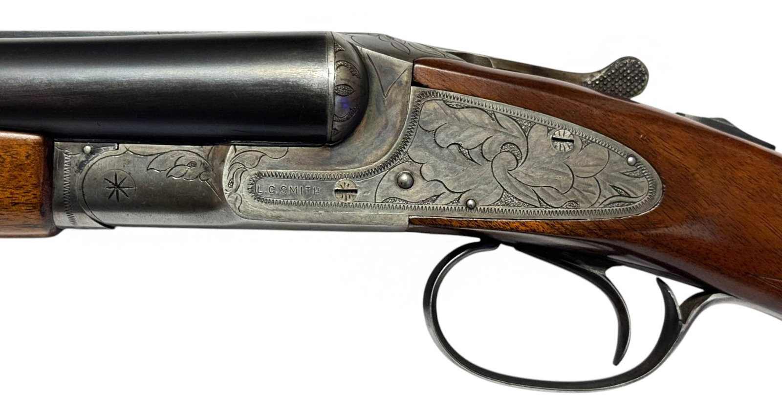 Exceptionally Fine 1942 LC Smith Featherweight IDEAL GRADE 12 GA. Upgraded Shotgun w/ Letter - 20