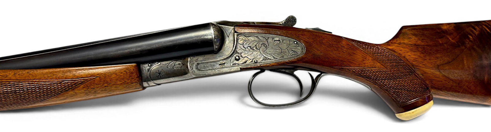 Exceptionally Fine 1942 LC Smith Featherweight IDEAL GRADE 12 GA. Upgraded Shotgun w/ Letter - 2