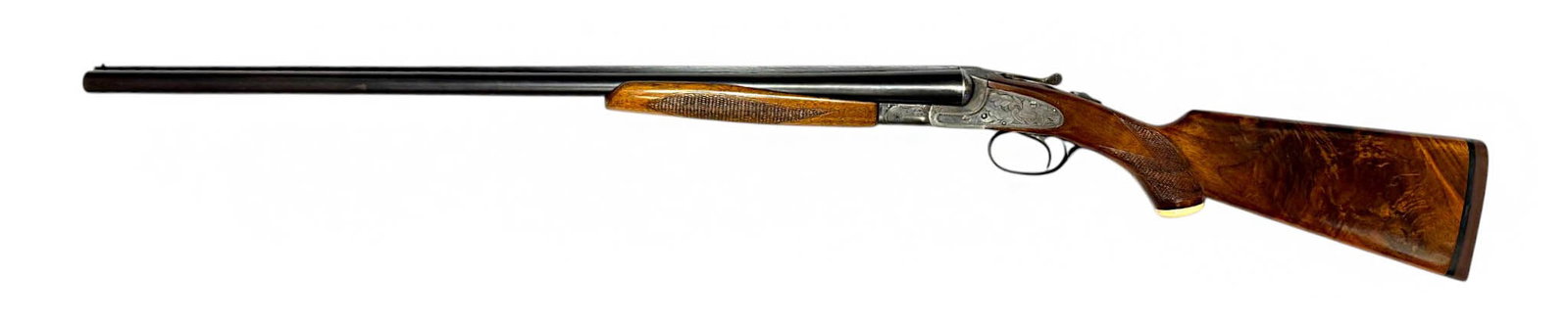 Exceptionally Fine 1942 LC Smith Featherweight IDEAL GRADE 12 GA. Upgraded Shotgun w/ Letter - 3