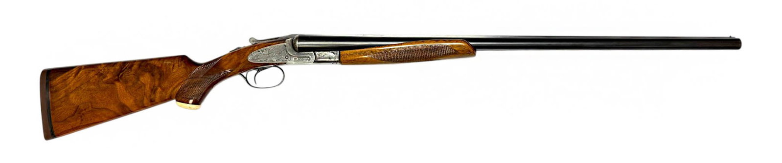 Exceptionally Fine 1942 LC Smith Featherweight IDEAL GRADE 12 GA. Upgraded Shotgun w/ Letter - 4