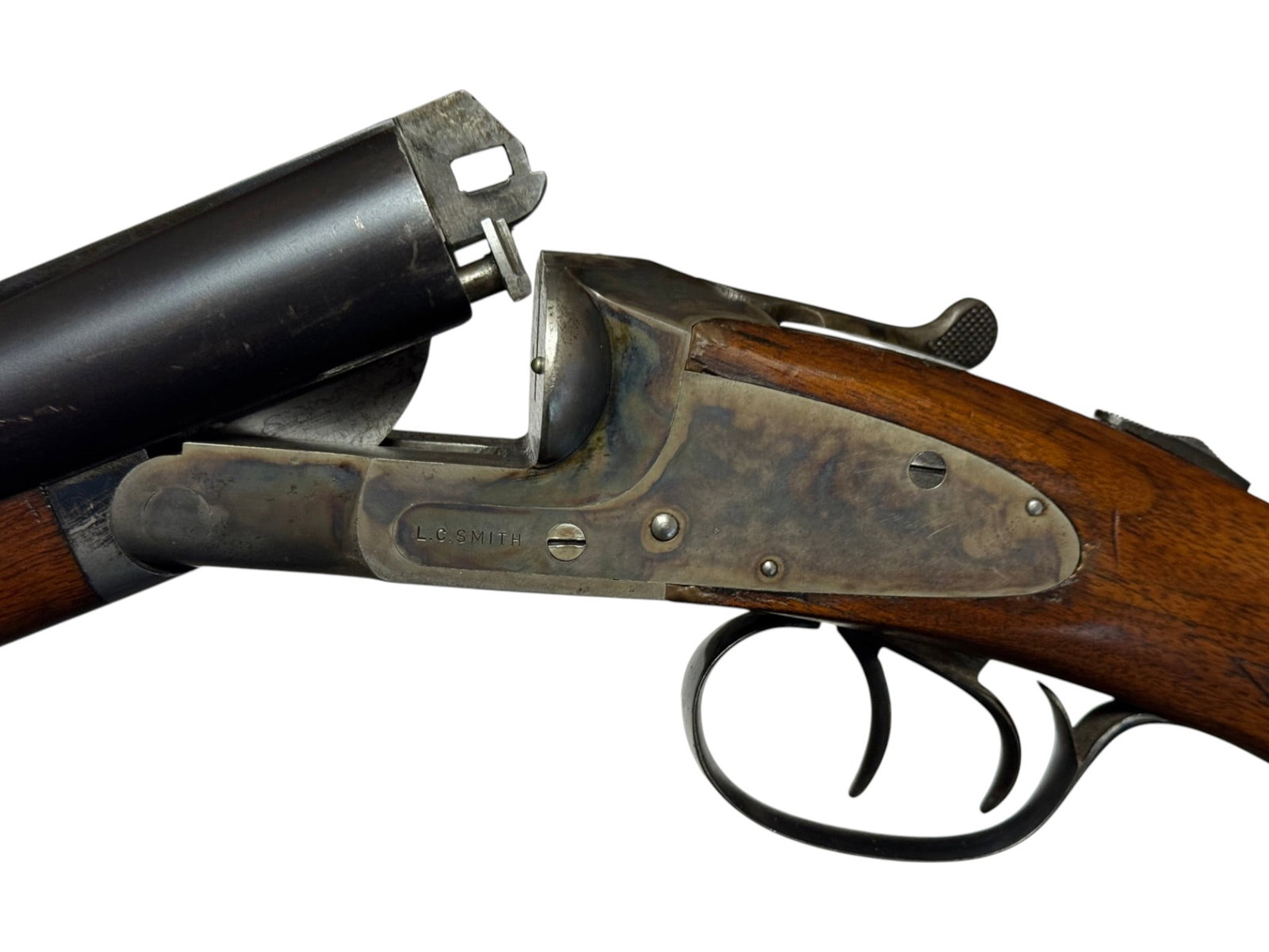 Excellent Lettered Rare WWII 1942 LC Smith USAF Contract 12 GA. Aerial Training SXS Shotgun - 17
