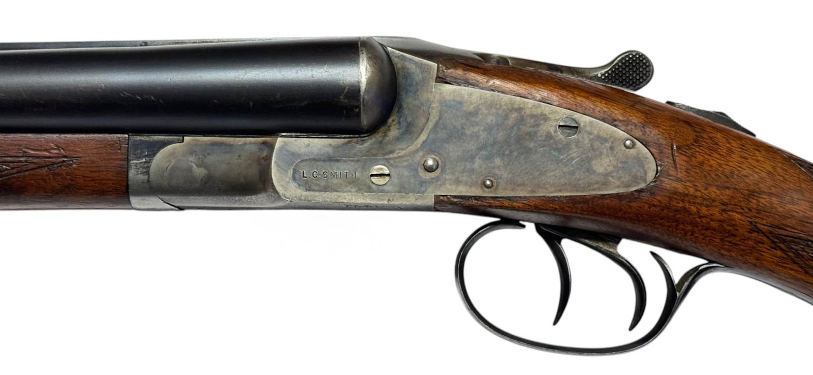 Excellent Lettered Rare WWII 1942 LC Smith USAF Contract 12 GA. Aerial Training SXS Shotgun - 19