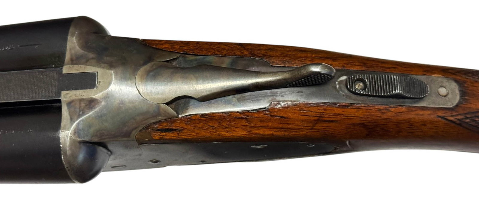 Excellent Lettered Rare WWII 1942 LC Smith USAF Contract 12 GA. Aerial Training SXS Shotgun - 4
