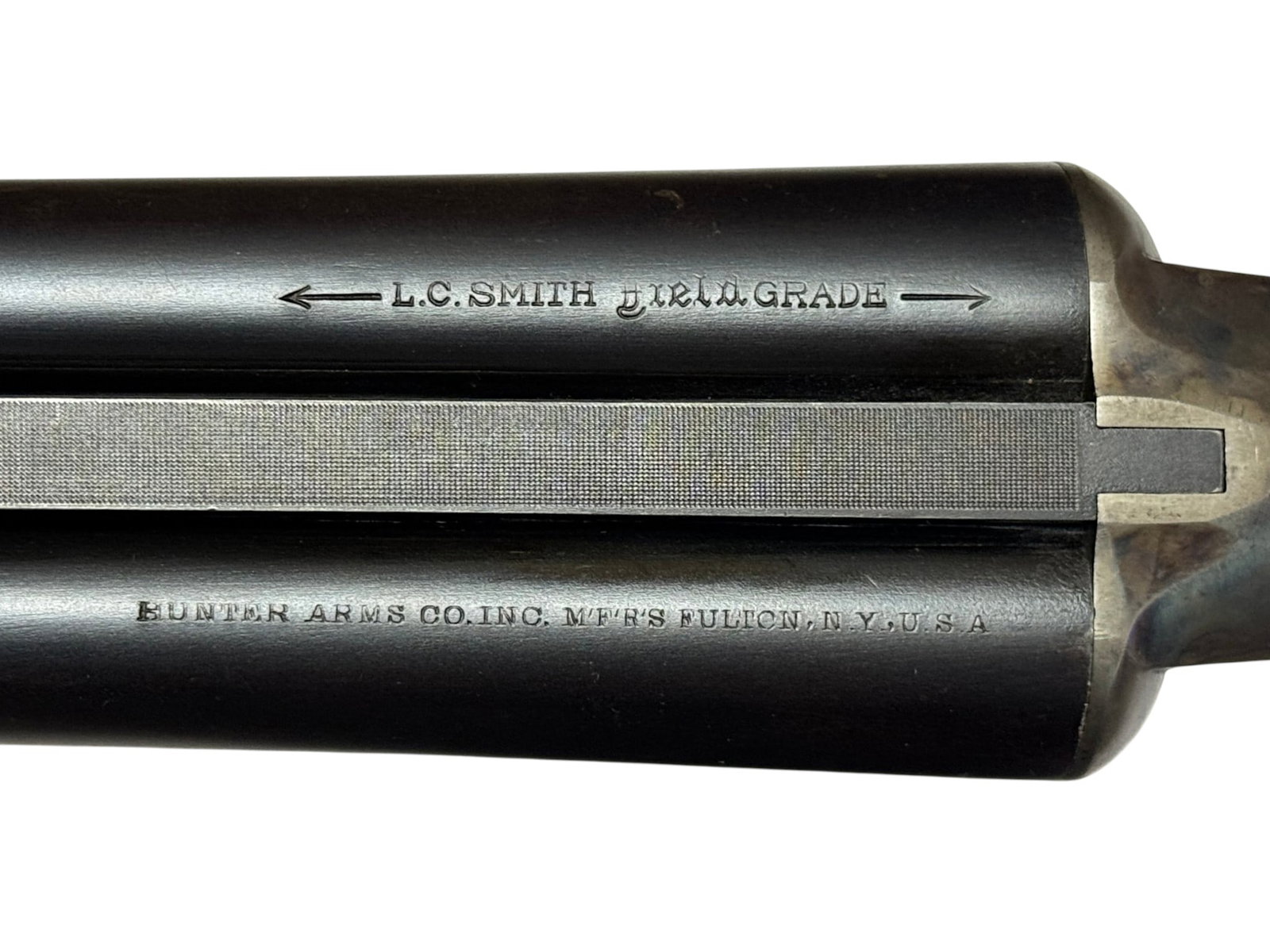 Excellent Lettered Rare WWII 1942 LC Smith USAF Contract 12 GA. Aerial Training SXS Shotgun - 5