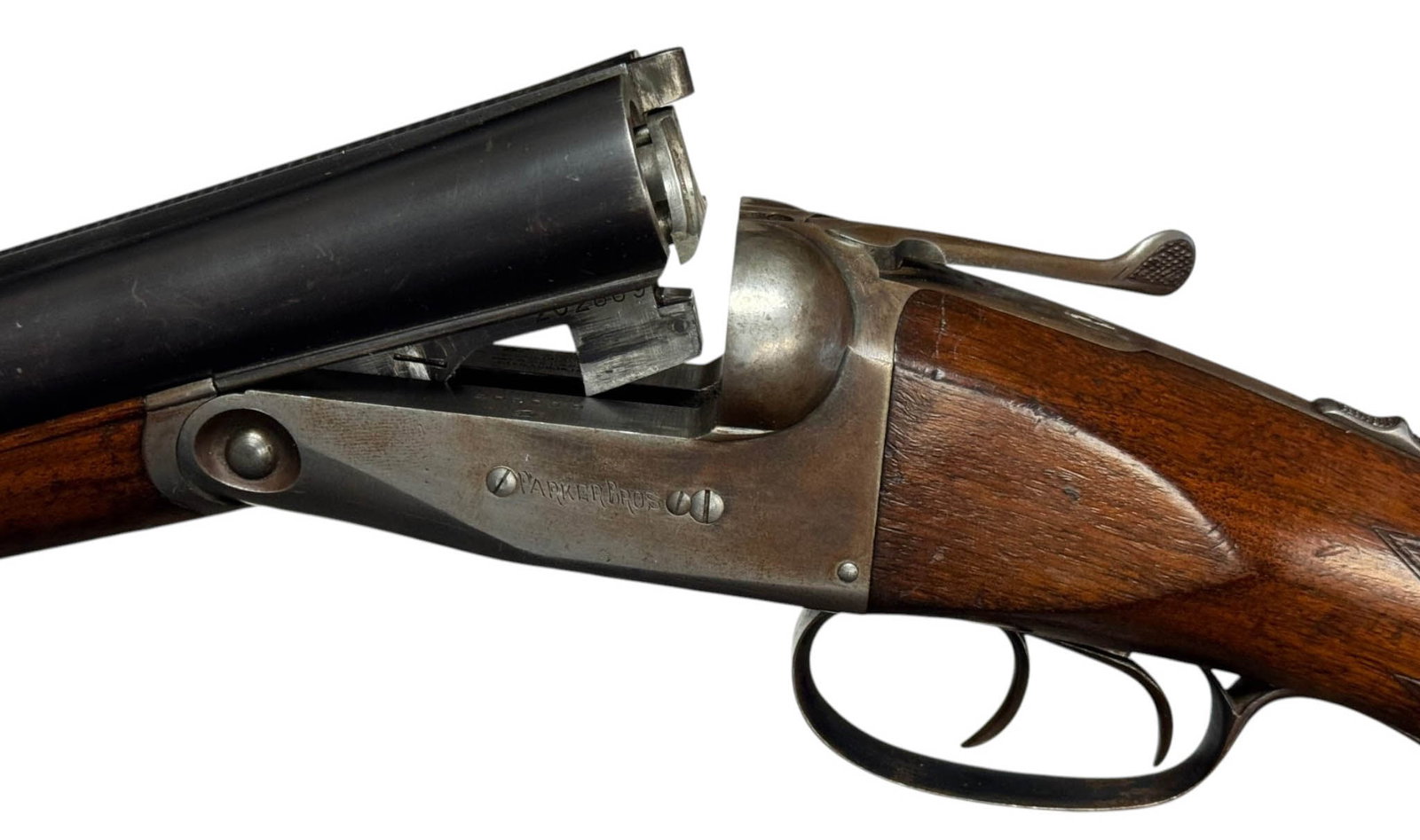 1923 Parker Bros 16 GA. SXS Double Barrel Hammerless Shotgun w/ Painted Spade - 13