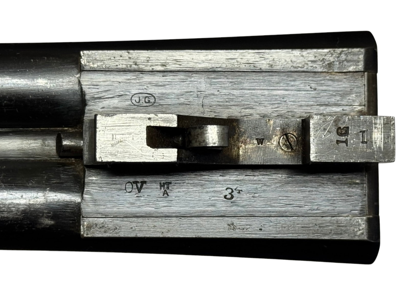 1923 Parker Bros 16 GA. SXS Double Barrel Hammerless Shotgun w/ Painted Spade - 8