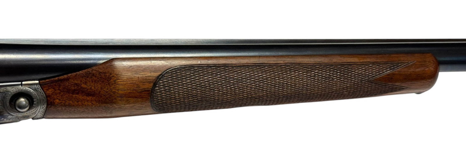 Exceptional 1910 Special Order Engraved Parker Bros DHE Grade 3 Hammerless 12 GA. SXS Shotgun - 15