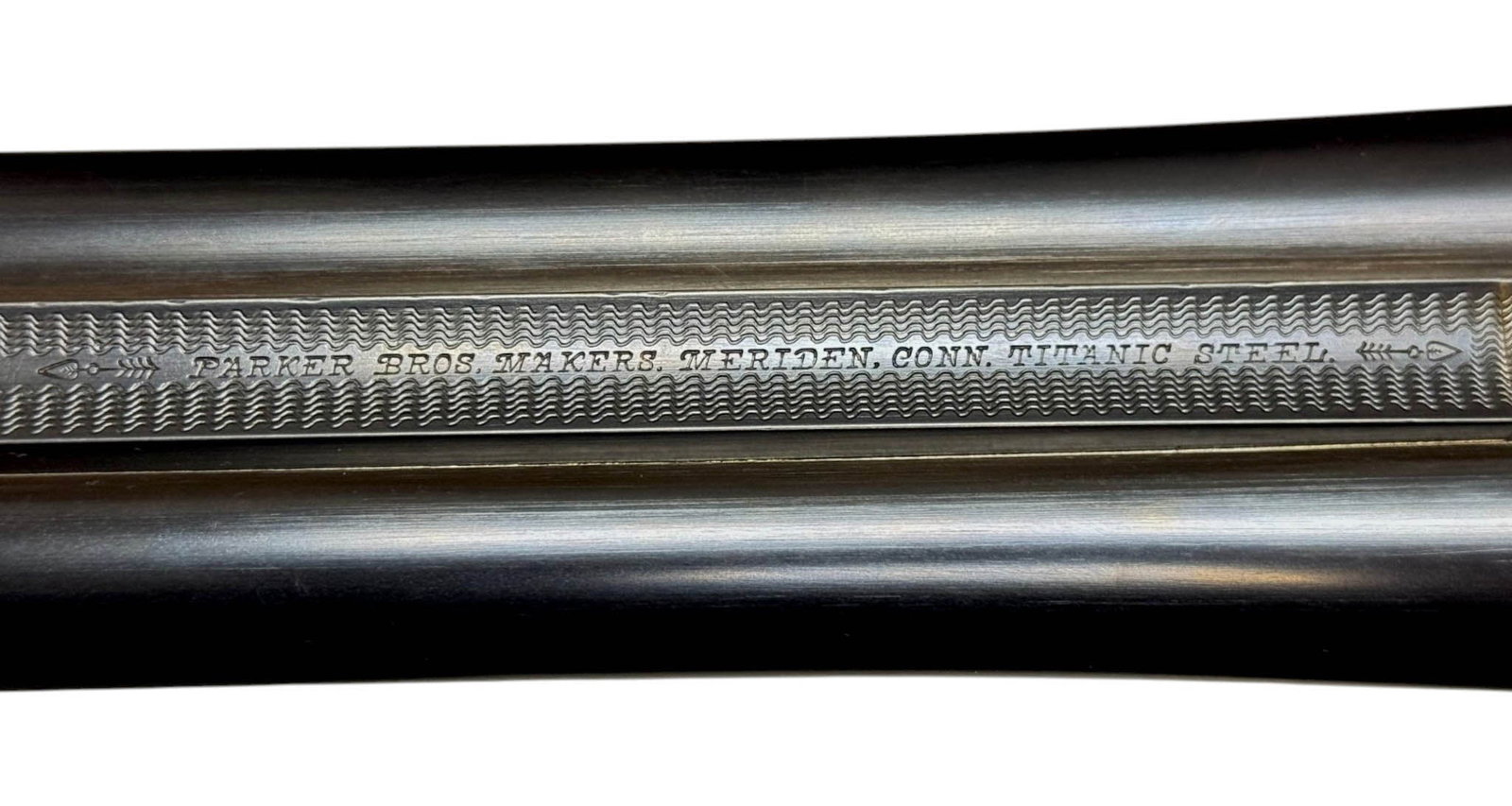 Exceptional 1910 Special Order Engraved Parker Bros DHE Grade 3 Hammerless 12 GA. SXS Shotgun - 20