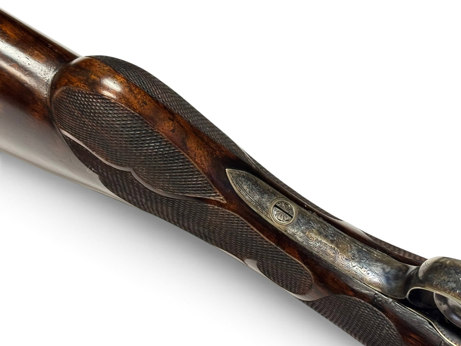 Exceptionally Rare 1910 A.H. FOX - FE Grade - 12 GA. Masterfully Engraved & Upgraded SXS Shotgun - 20