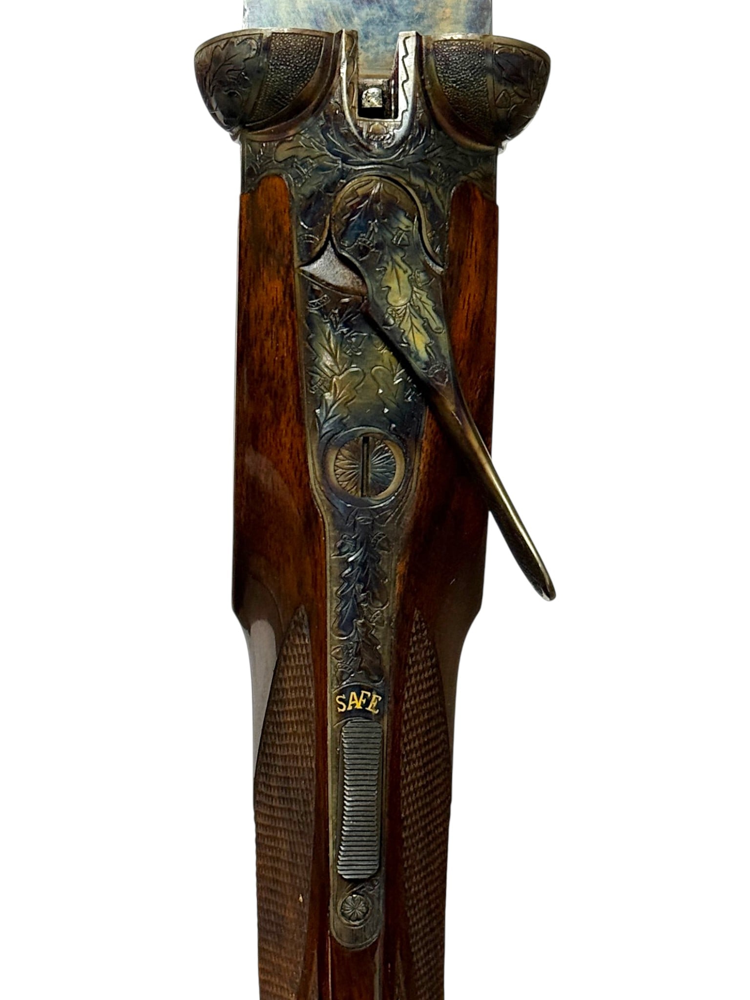 Excellent Cased A.H. FOX "XE Grade" Side-by-Side 16 GA. CSMC Double Barrel Highly Engraved Shotgun - 11