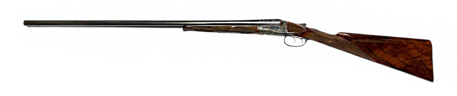 Excellent Cased A.H. FOX "XE Grade" Side-by-Side 16 GA. CSMC Double Barrel Highly Engraved Shotgun - 3