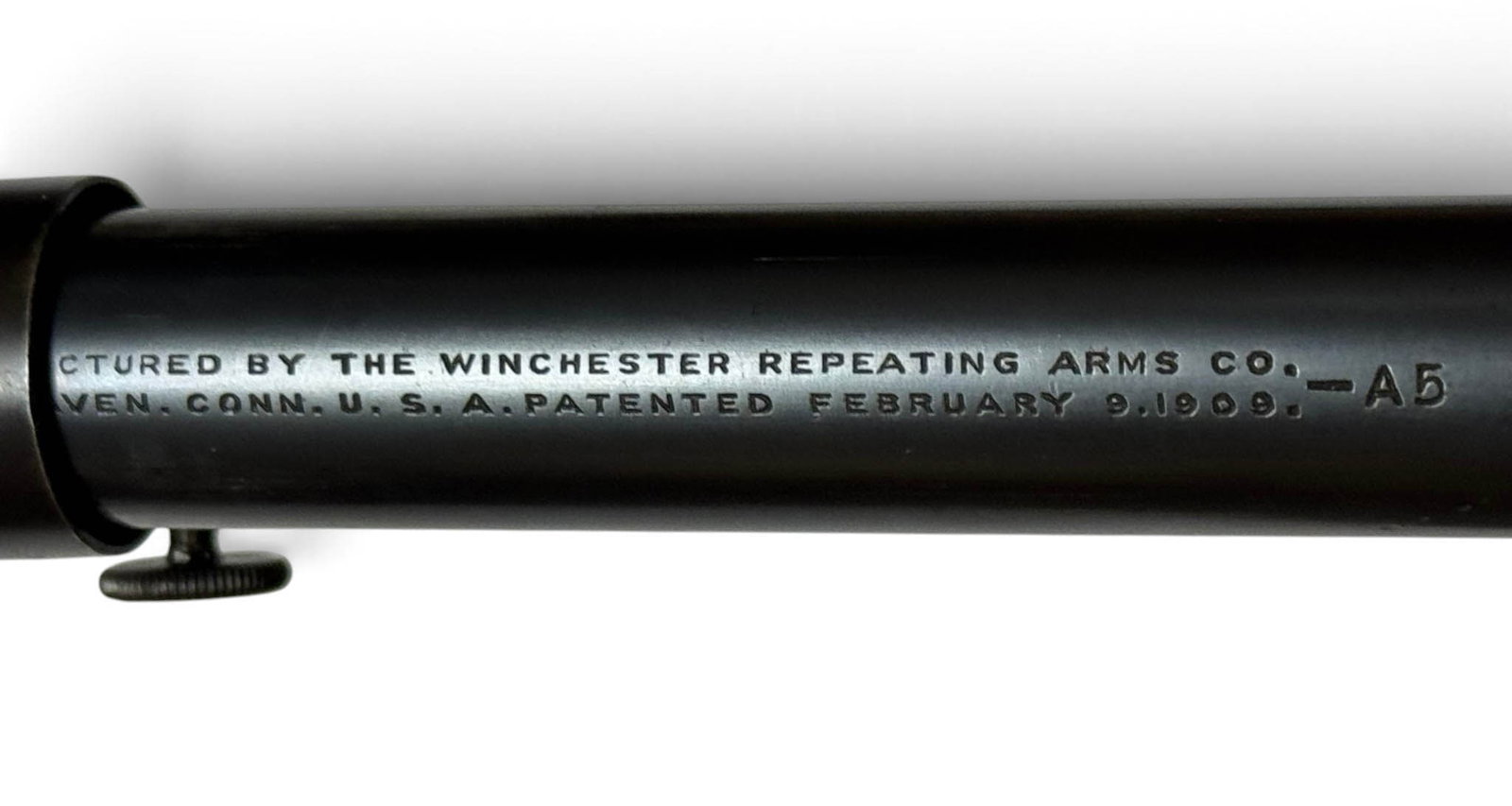 Rare Vintage Winchester A5 Telescopic Sight Scope with Ring Mounts in Wooden Case - 7