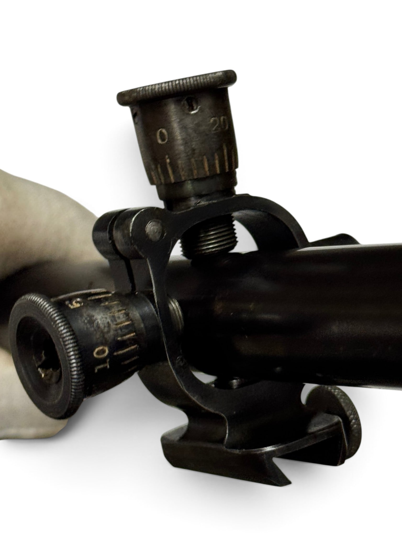 Rare Vintage Winchester A5 Telescopic Sight Scope with Ring Mounts in Wooden Case - 8