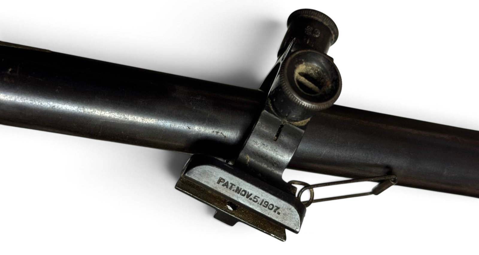 Rare Vintage Winchester B4 Telescopic Sight Scope with Ring Mounts - 10