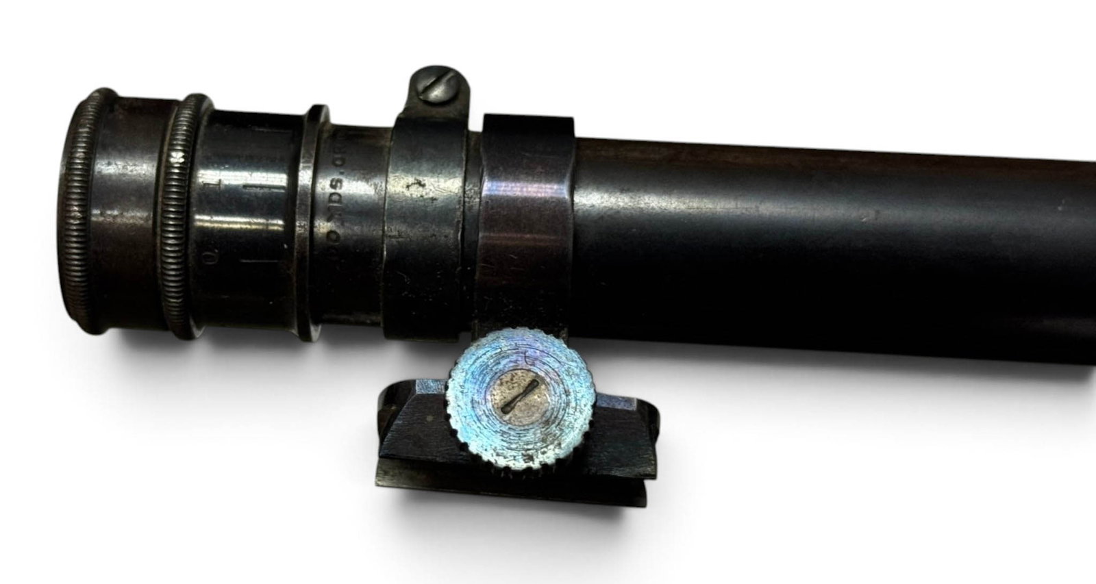 Rare Vintage Winchester B4 Telescopic Sight Scope with Ring Mounts - 12