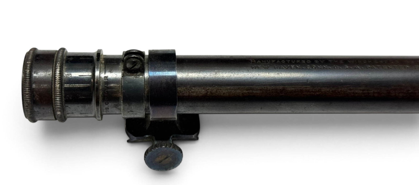 Rare Vintage Winchester B4 Telescopic Sight Scope with Ring Mounts - 2