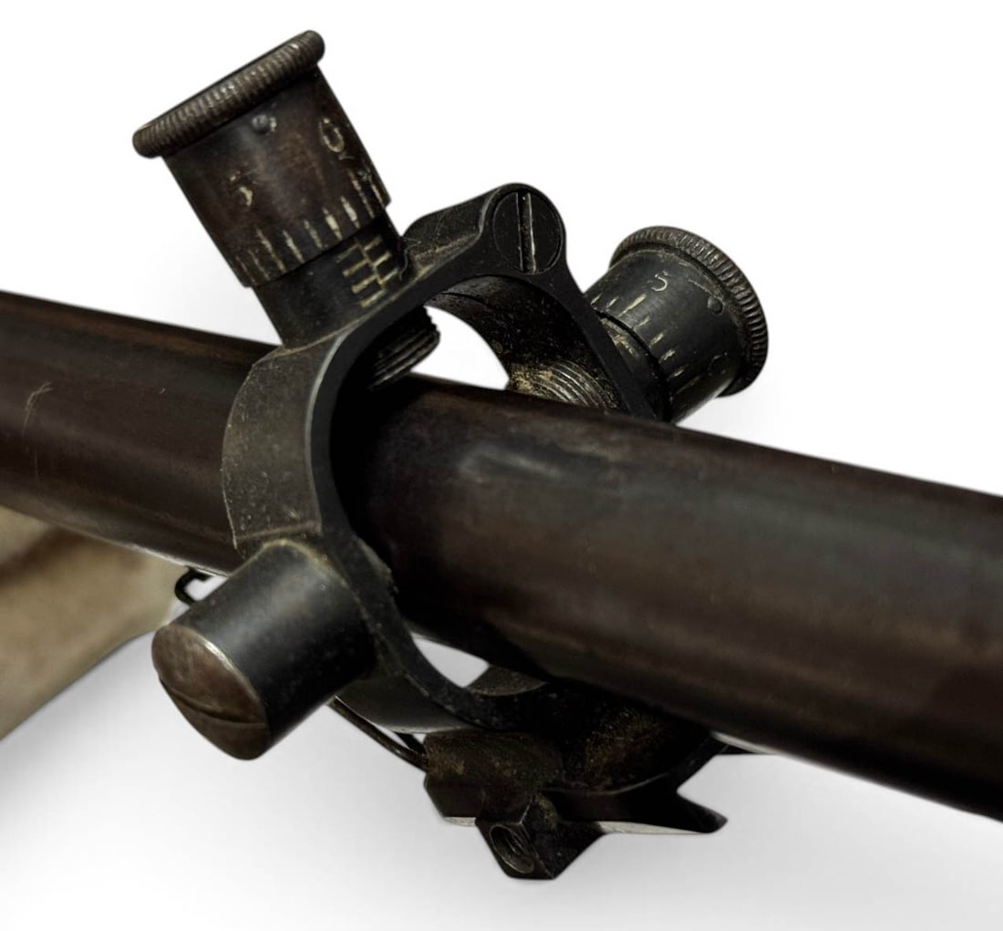 Rare Vintage Winchester B4 Telescopic Sight Scope with Ring Mounts - 5