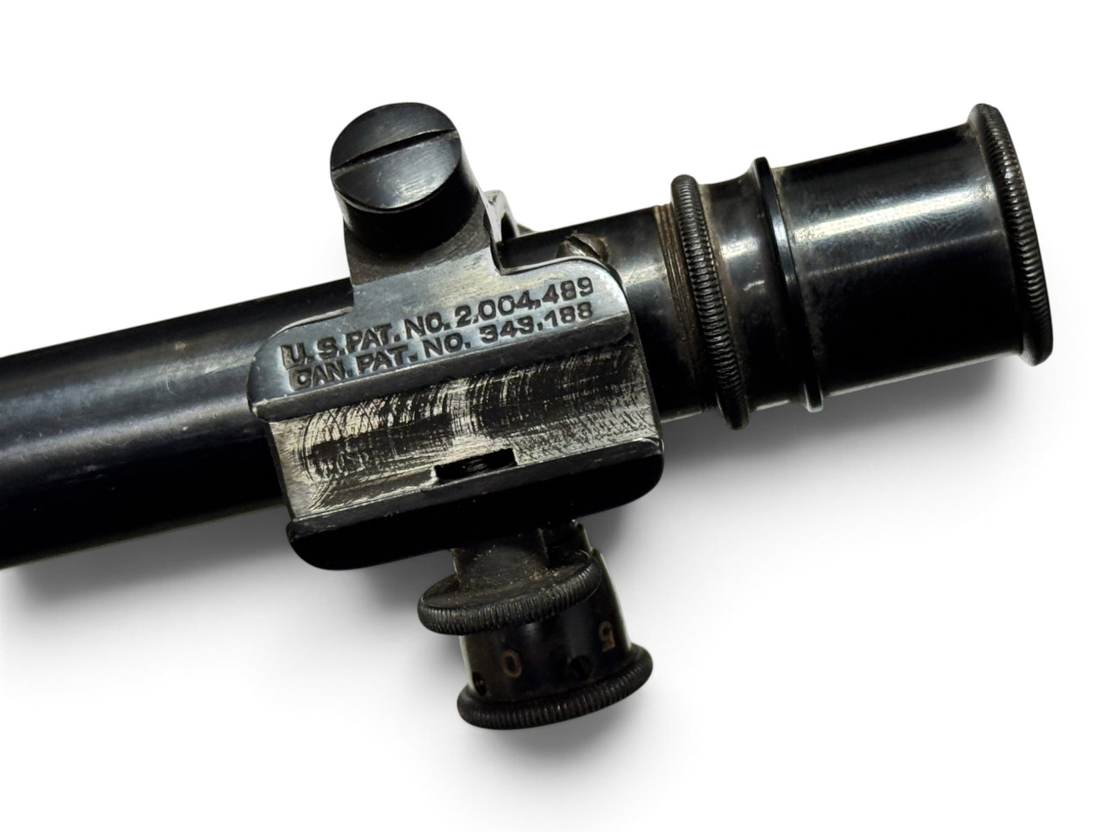 Rare Vintage Winchester A5 Telescopic Sight Scope with Ring Mounts. - 13