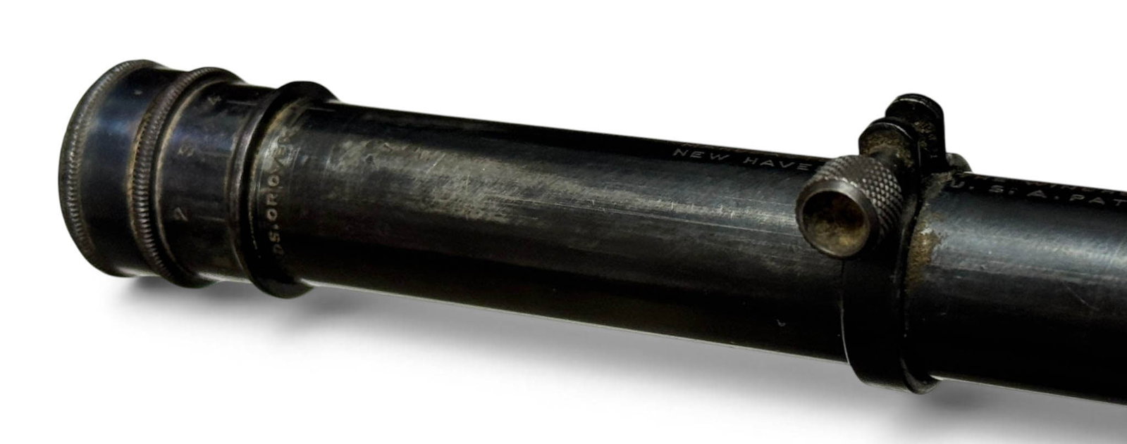 Rare Vintage Winchester A5 Telescopic Sight Scope with Ring Mounts. - 8
