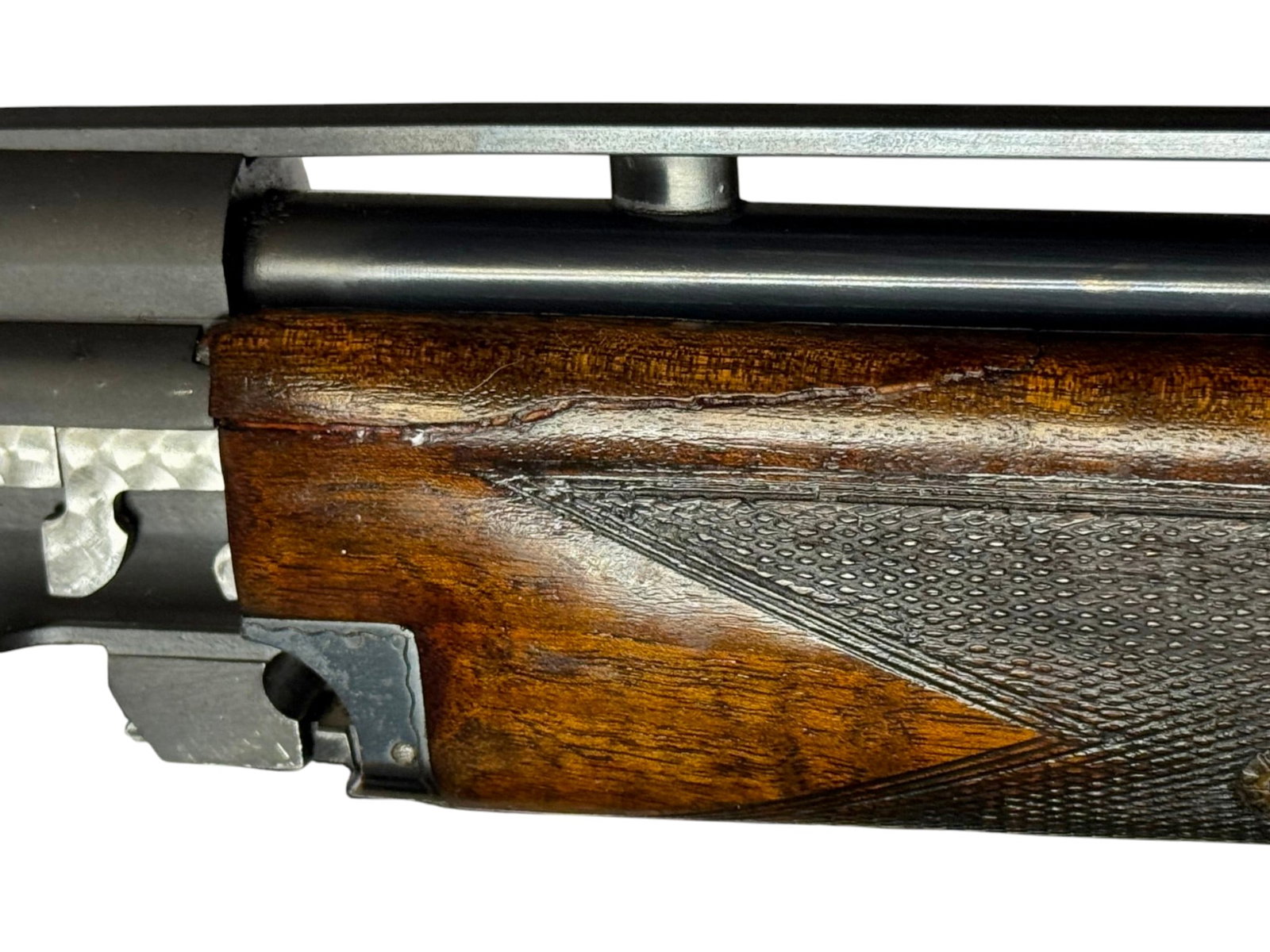 Excellent 1964 Engraved Belgian Browning Lightning Superposed Skeet Shotgun 4-Barrel Set in Case - 16