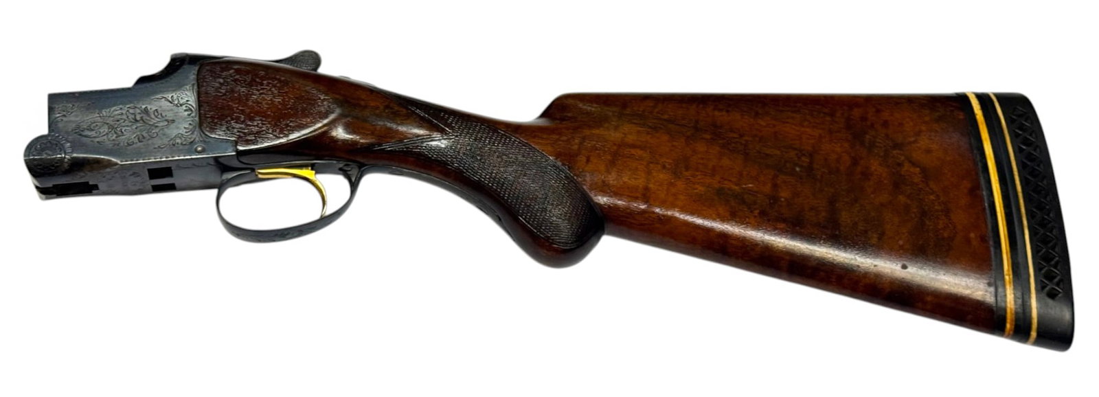 Excellent 1964 Engraved Belgian Browning Lightning Superposed Skeet Shotgun 4-Barrel Set in Case - 5