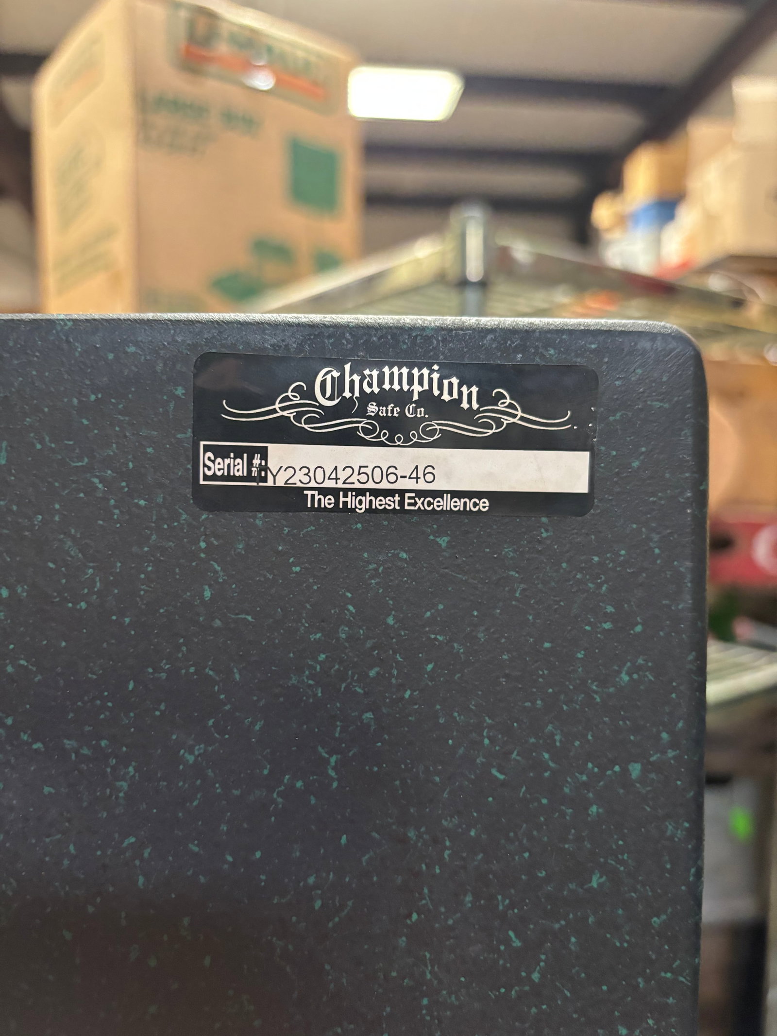 Legacy Champion Model: Trophy 23 Gun Safe with Turn Dial - 6