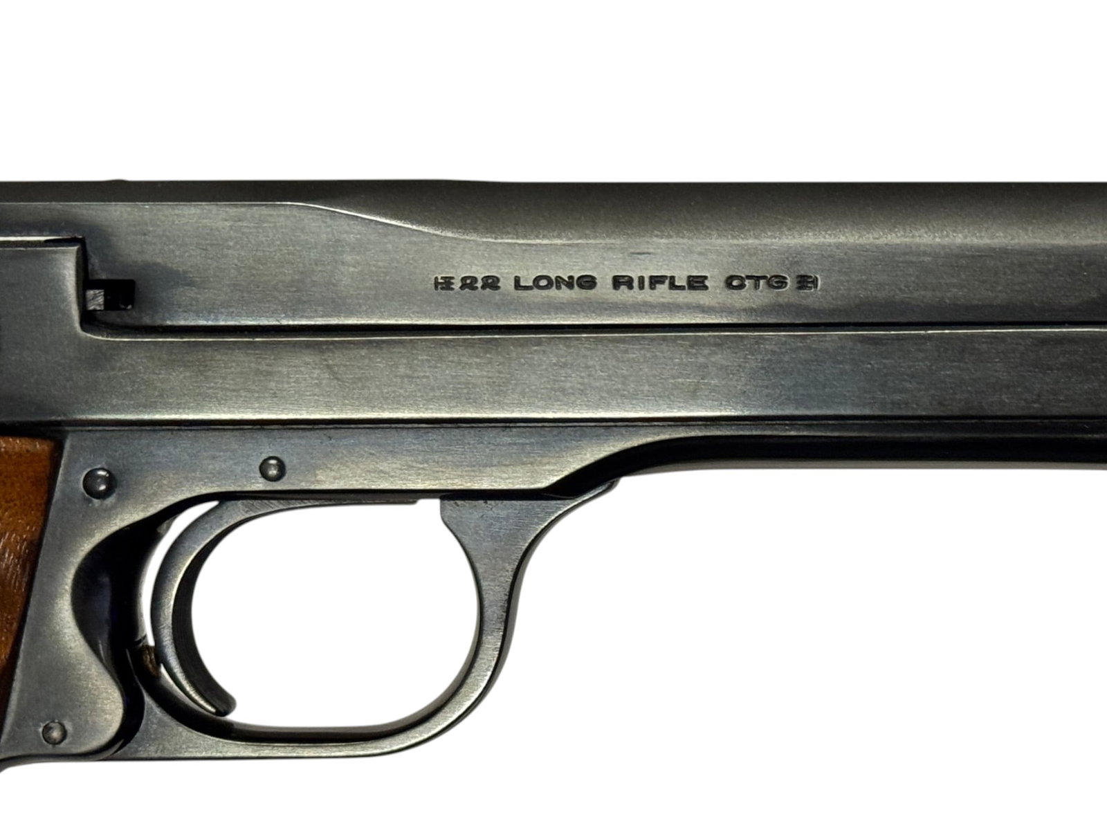 MINT Collector's 1959 Smith & Wesson Model 41 .22 LR Semi-Auto 7-3/8” Target Pistol w/ Muzzle  - 9