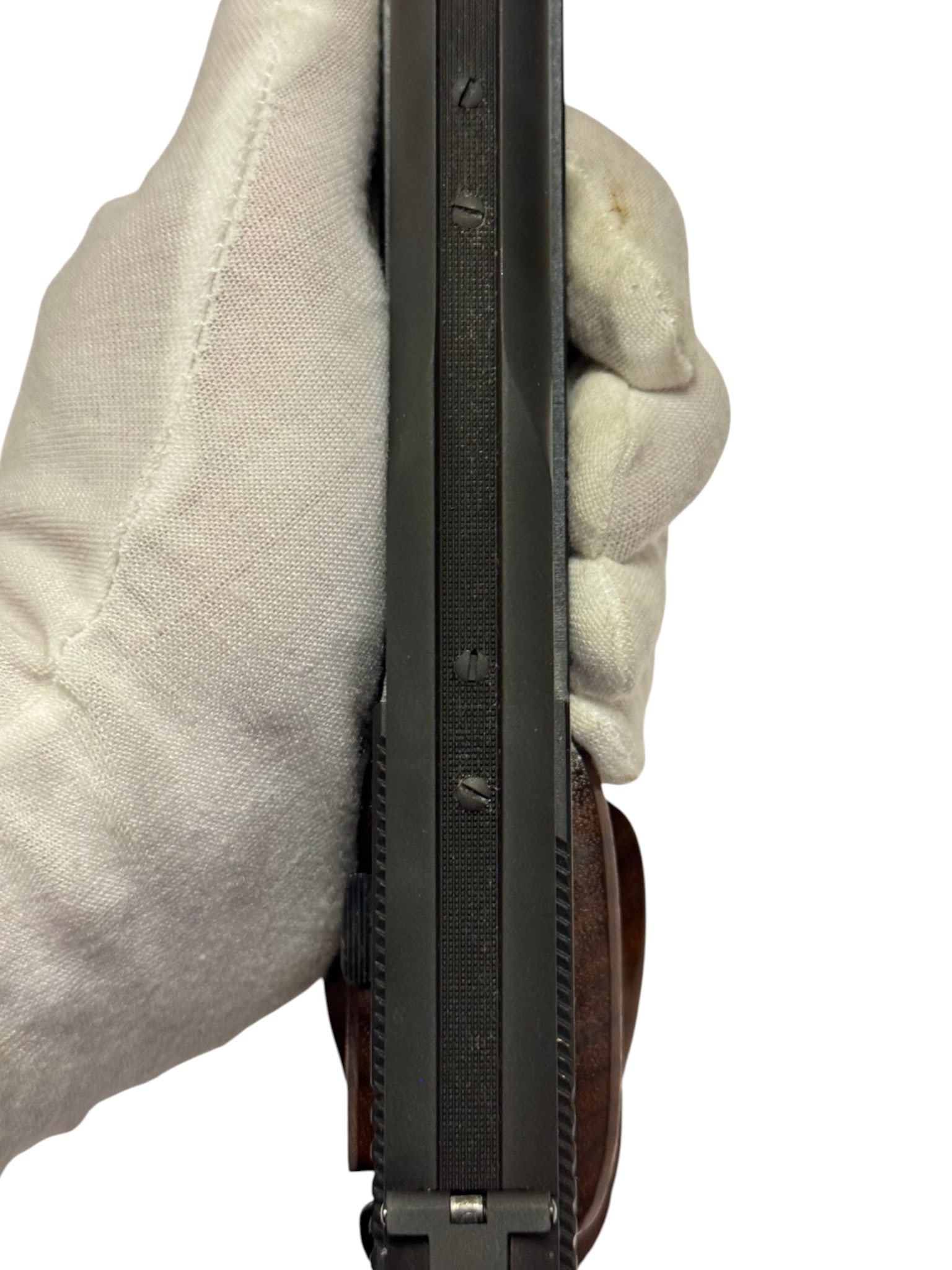 MINT Collector's 1969 Smith & Wesson Model 41 .22 LR Semi-Auto 7-3/8” Target Pistol w/ Muzzle  - 13
