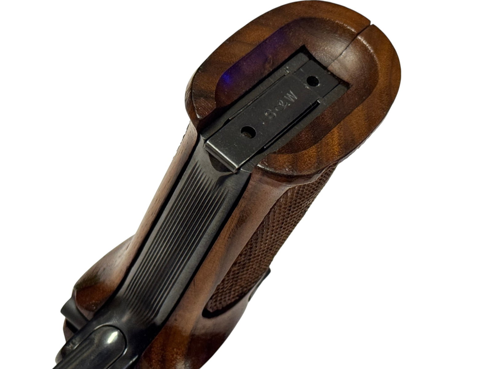 MINT Collector's 1969 Smith & Wesson Model 41 .22 LR Semi-Auto 7-3/8” Target Pistol w/ Muzzle  - 17