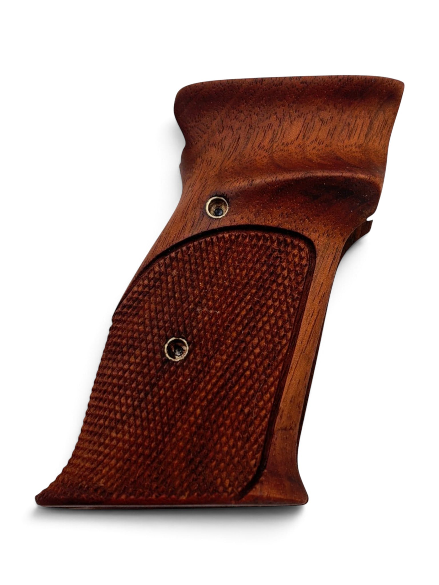 Excellent Smith & Wesson 41 OEM Walnut Grip: In Excellent Condition. Checkered Grip is Still Sharp.