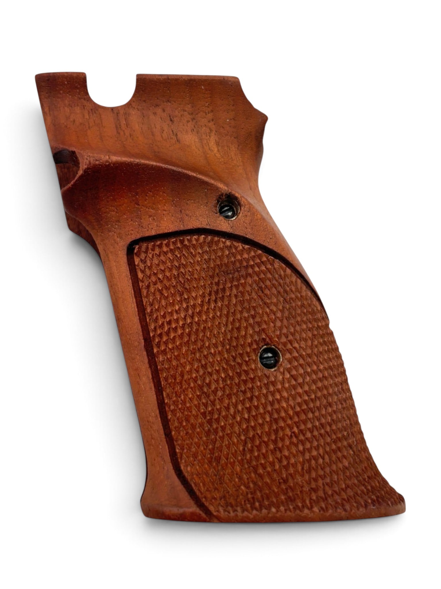 Excellent Smith & Wesson 41 OEM Walnut Grip: In Excellent Condition. Checkered Grip is Still Sharp.