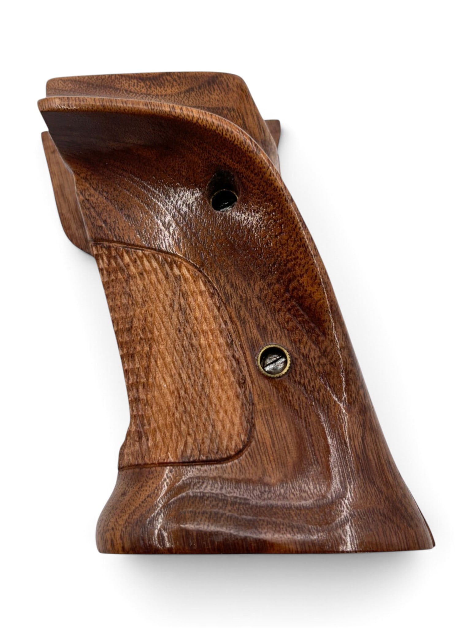 Excellent Smith & Wesson 41 Target Wood Grip: In Excellent Condition. Checkered Grip is Still Sharp.