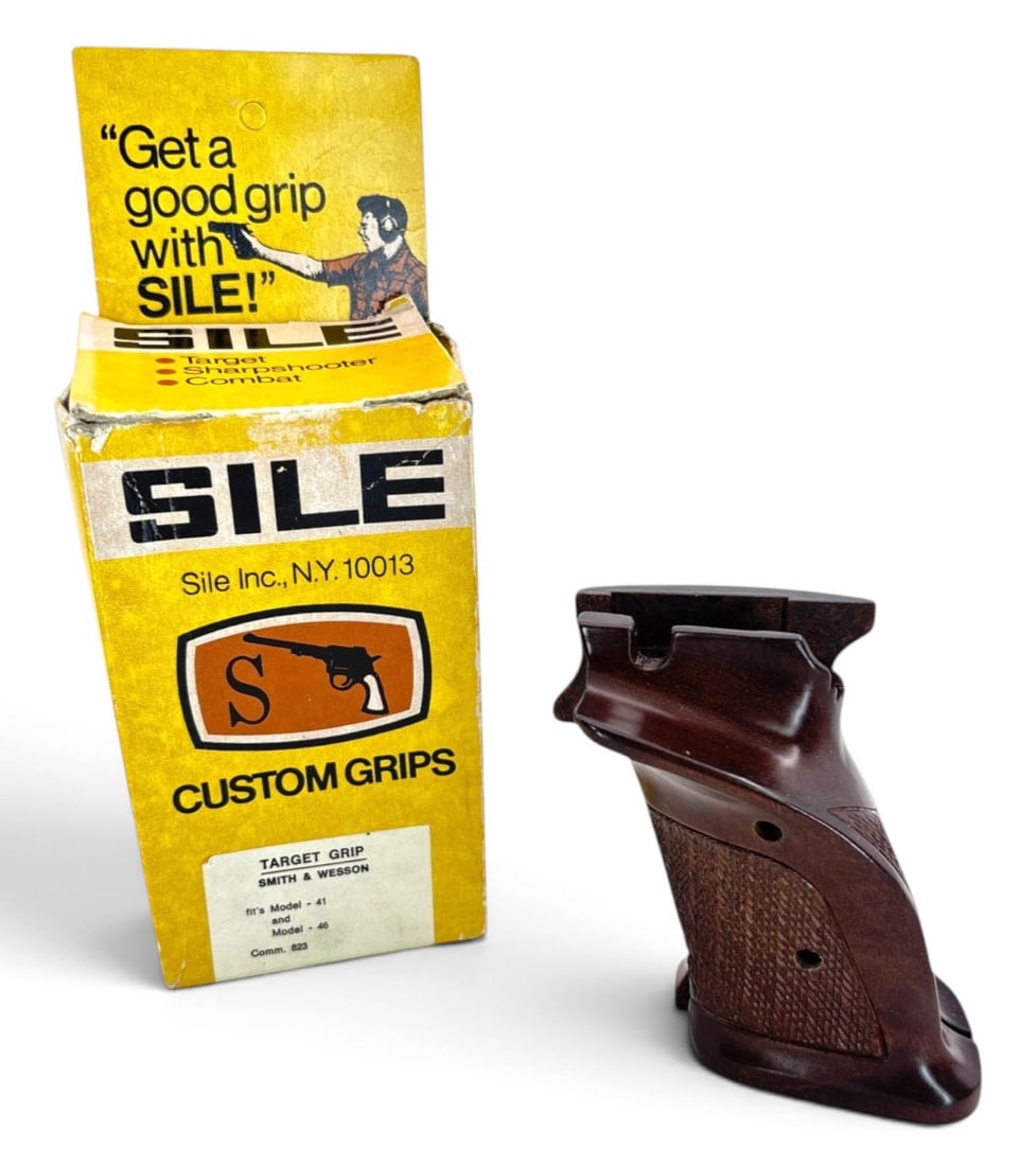 NIB SILE Inc Smith & Wesson Model 41 Target Grips: See Photos