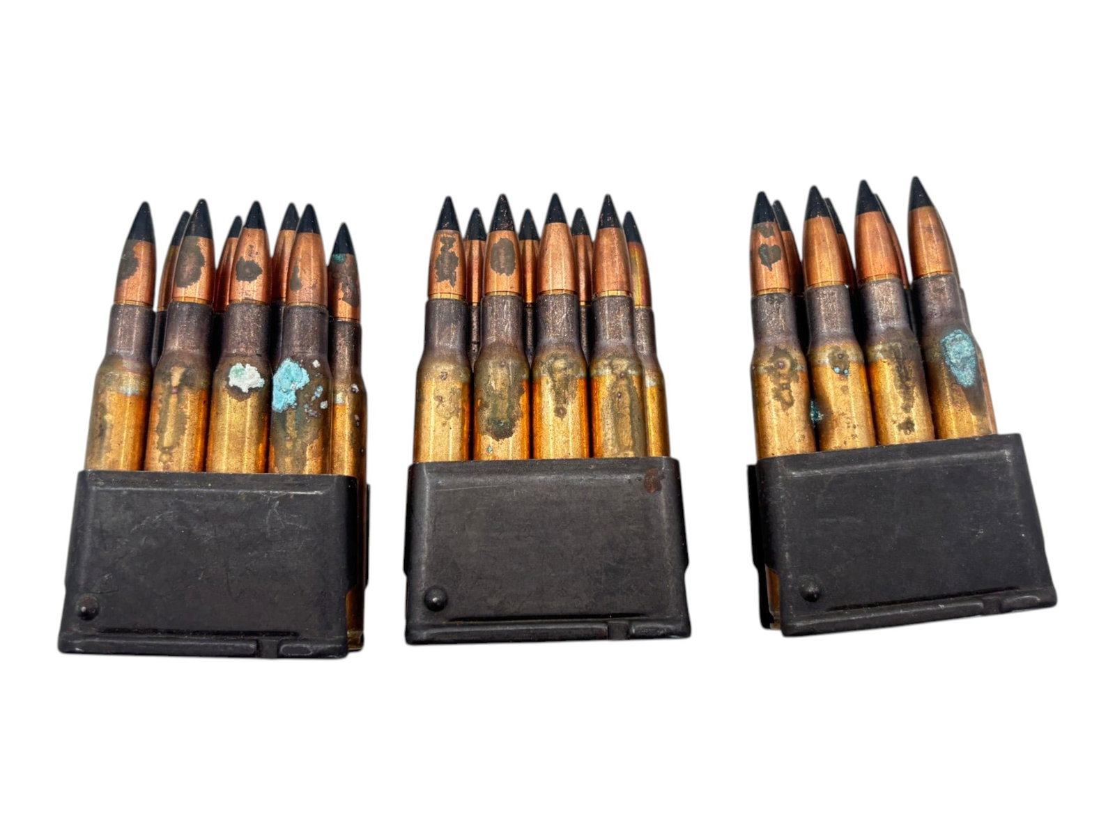 Collectible 40rds of .30-06 SPRG. Specialty Ammuniton on Enbloc Clips - 2