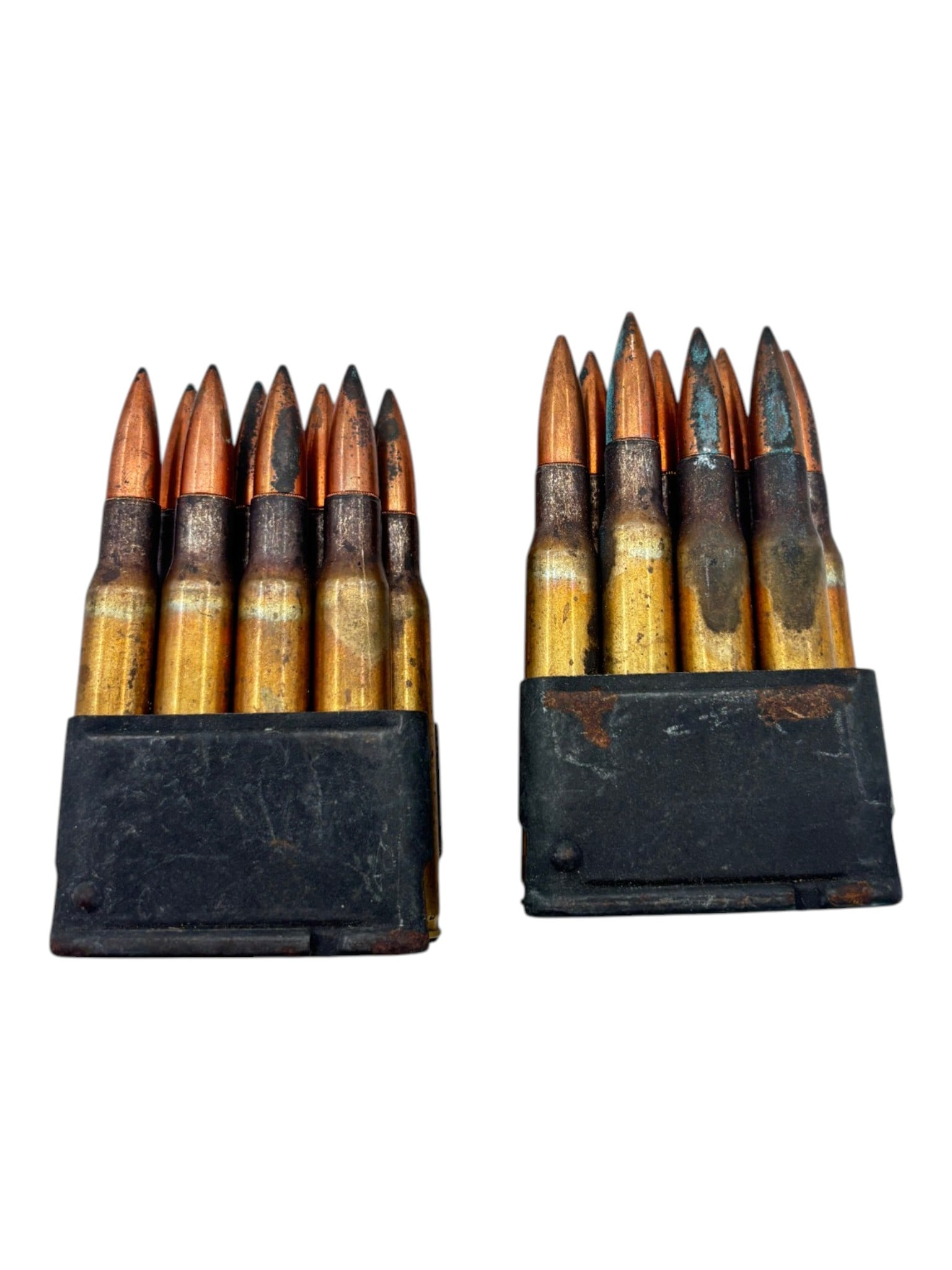 Collectible 40rds of .30-06 SPRG. Specialty Ammuniton on Enbloc Clips - 6