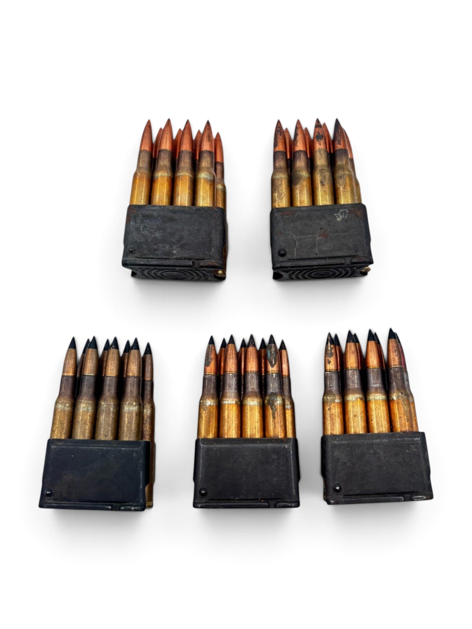 Collectible 40rds of .30-06 SPRG. Specialty Ammuniton on Enbloc Clips: See Photos