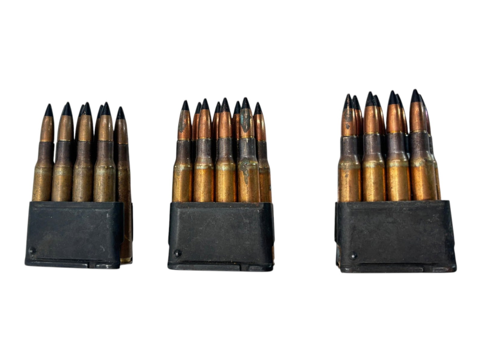Collectible 40rds of .30-06 SPRG. Specialty Ammuniton on Enbloc Clips - 2