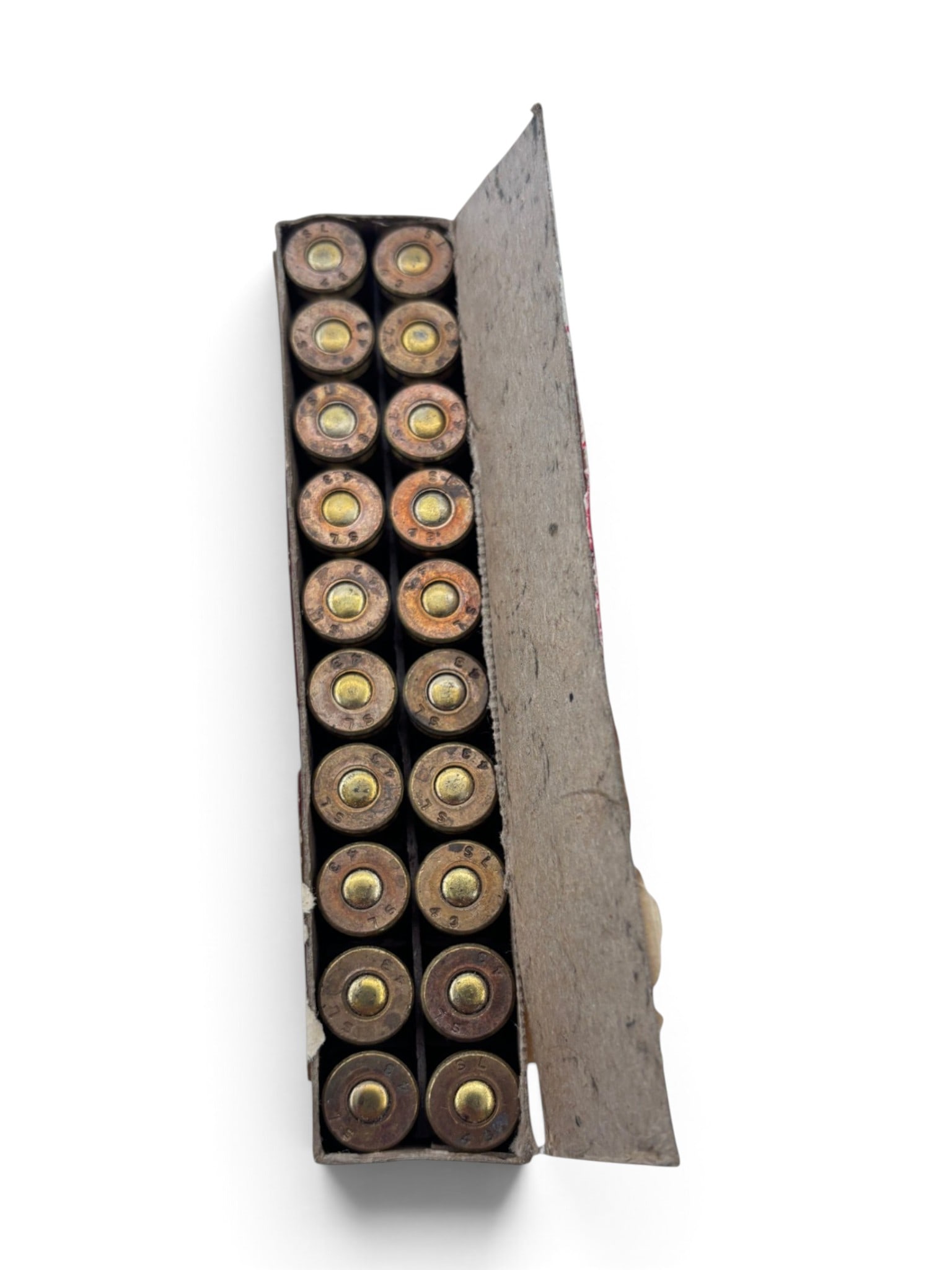 Collectible 40rds of US WWII 1943 St Louis Ordnance .30-06 SPRG. Ammunition in Original Box - 3