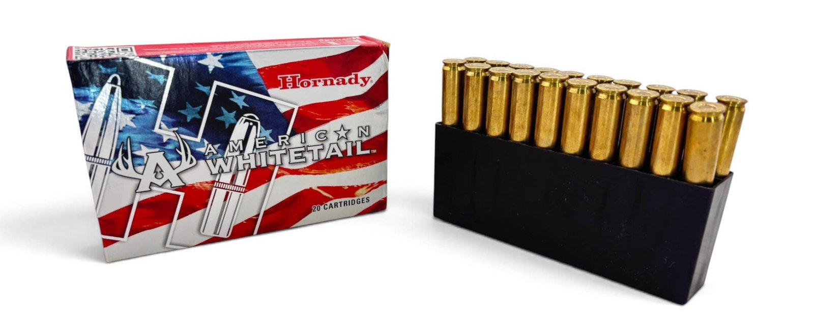 NIB 20rds of .25-06 REM. 117gr. InterLock Hornady American Whitetail Ammunition: See Photos