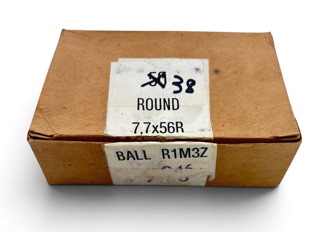 38rds of 7.7x56R (.303 BRITISH) South African Ammunition: "A80 7.7 R1M32" Headstamp | See Photos.