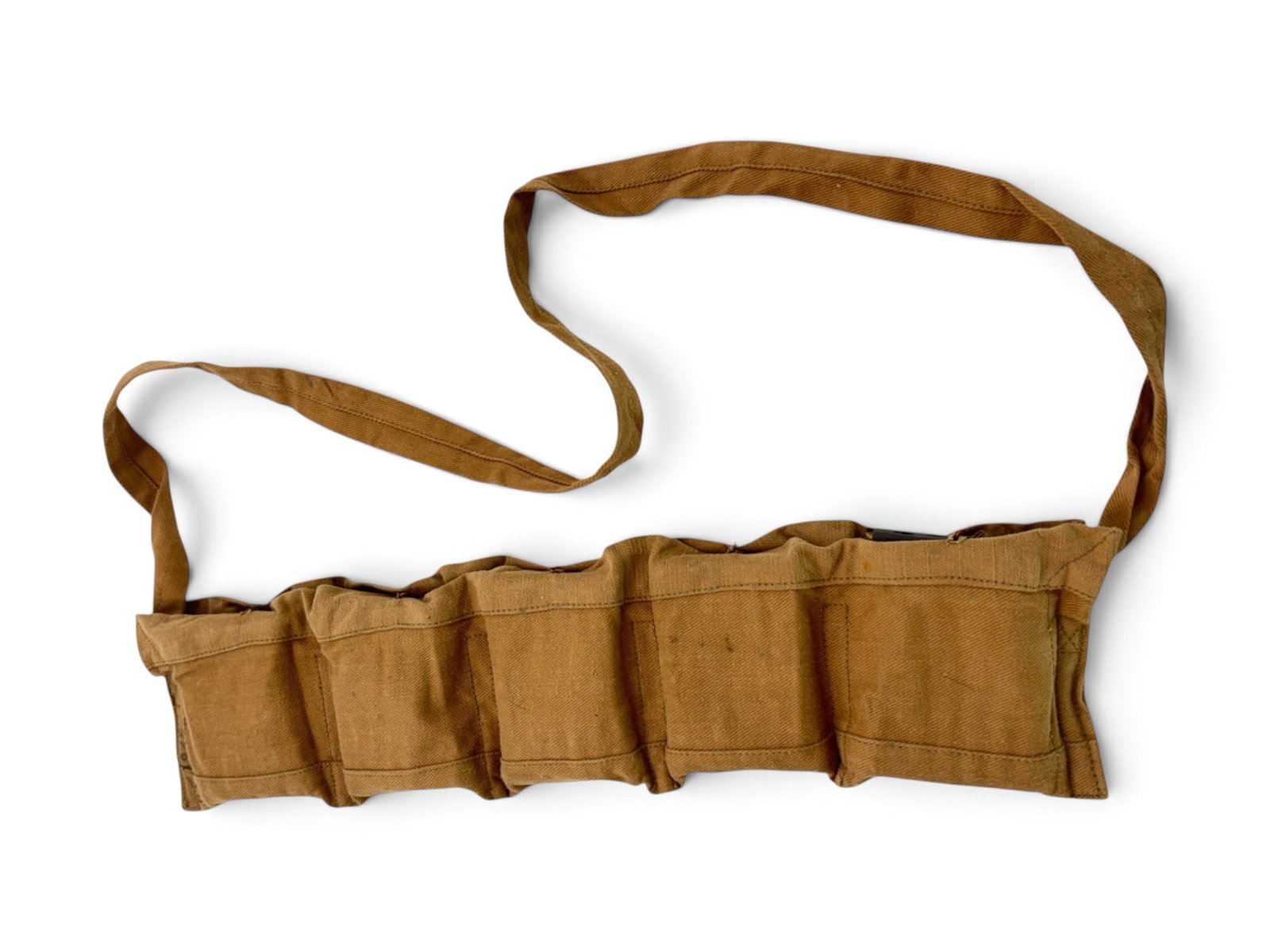 50rds of Collectible WWII .303 BRITISH Ammunition on Stripper Clips in Bandolier (1 of 6)