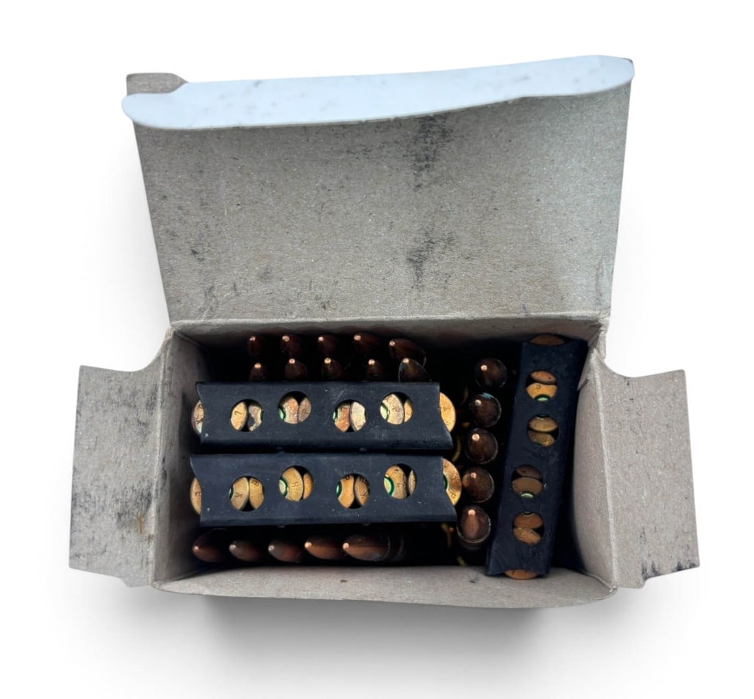 45rds of Greek Surplus .303 BRITISH Ammunition on Stripper Clips - 2