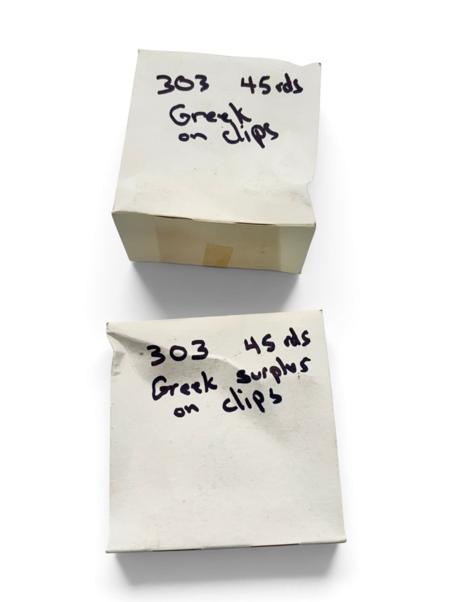 90rds of Greek Surplus .303 BRITISH Ammunition on Stripper Clips (1 of 4)