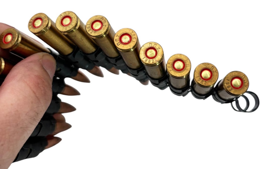 250rds of Linked 7.9mm Mauser Yugoslavian M49 Ammunition in Ammo Can - 3