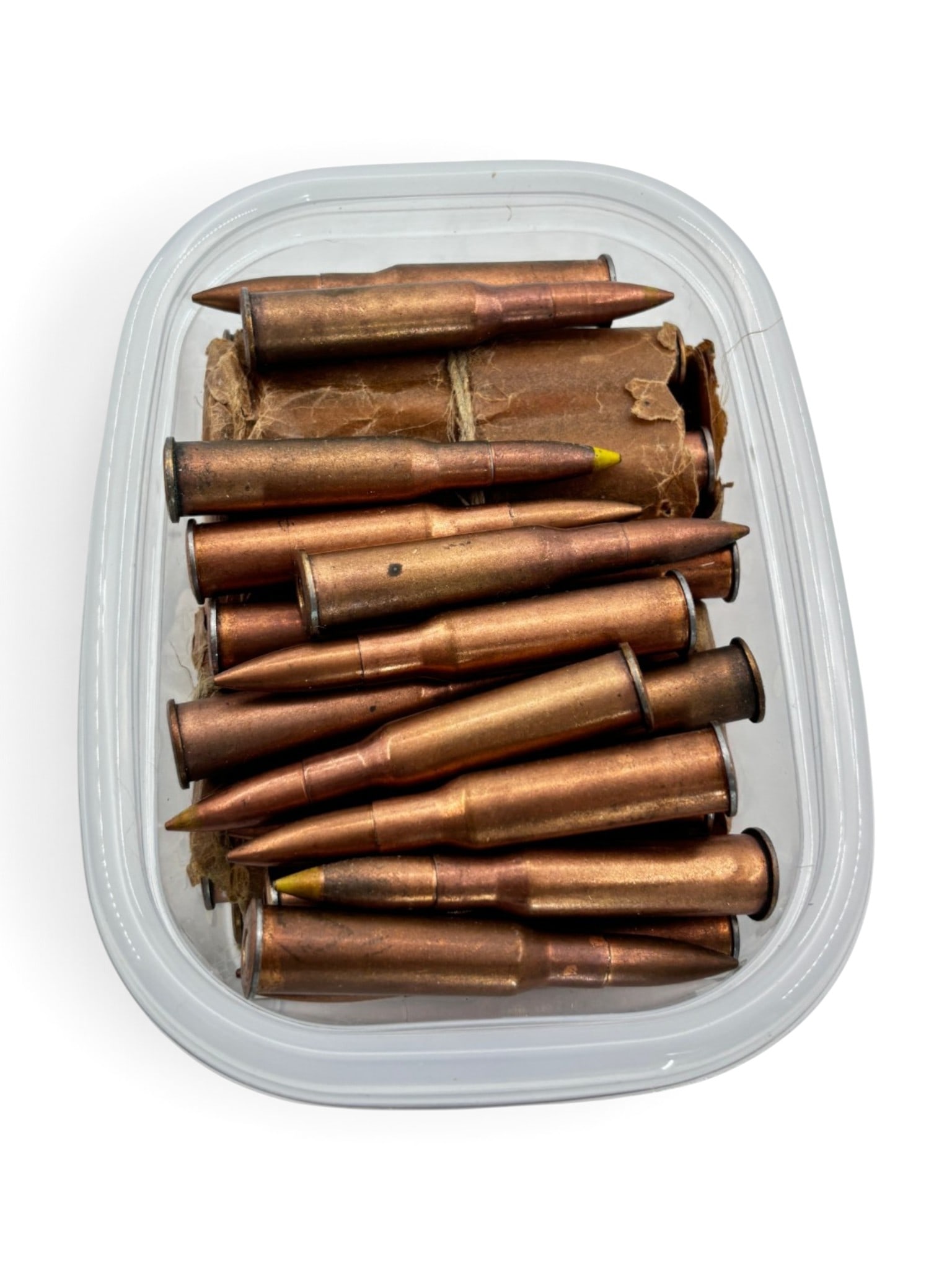 Aprroximately 50rds of Various 7.62x54R Surplus Ammunition: See Photos