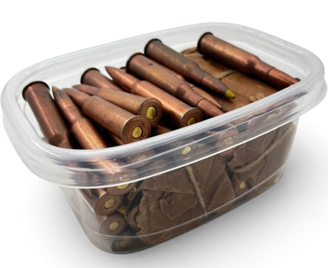 Aprroximately 50rds of Various 7.62x54R Surplus Ammunition - 2