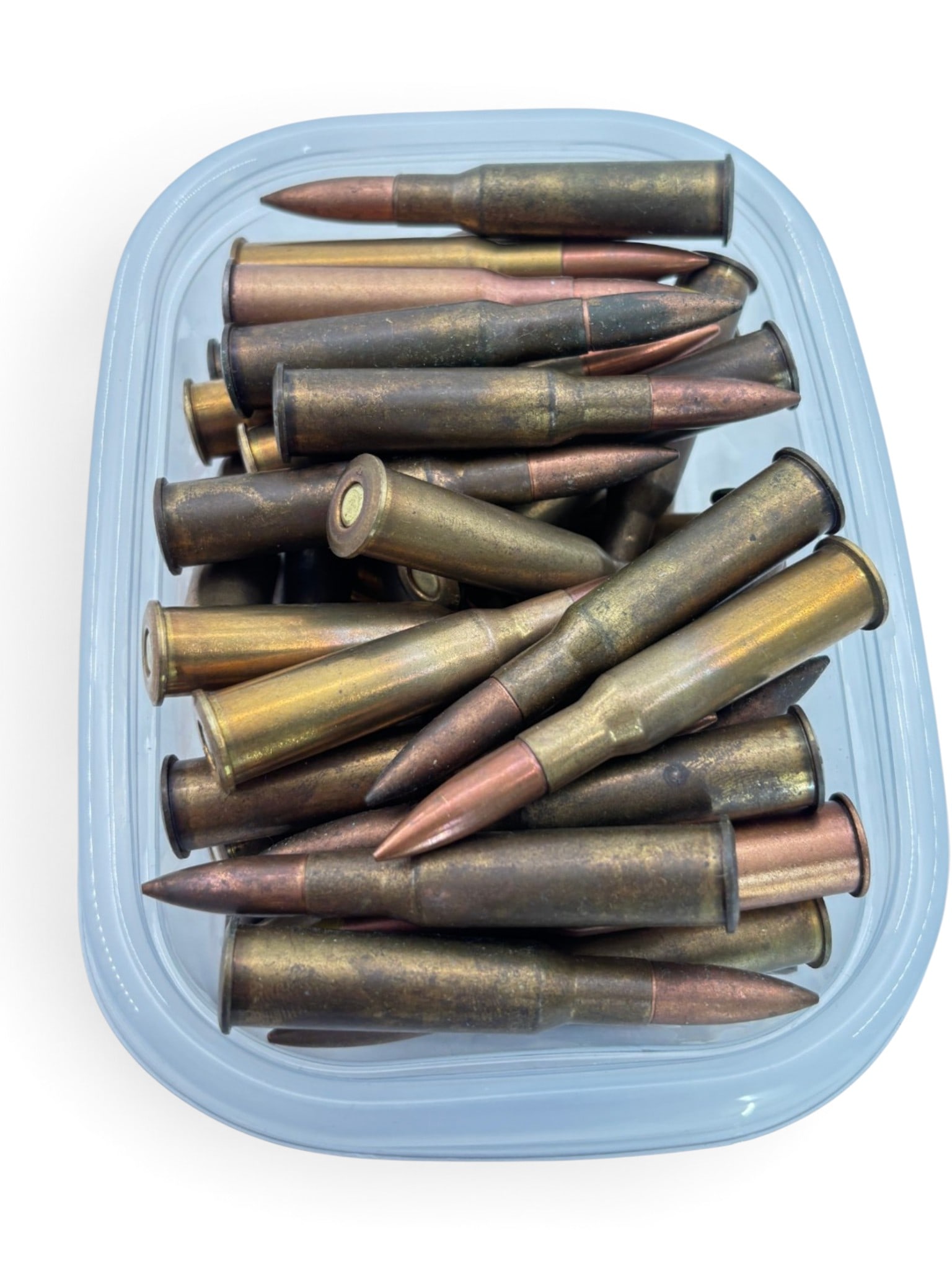 60rds of Various 7.62x54R Surplus Ammunition: See Photos
