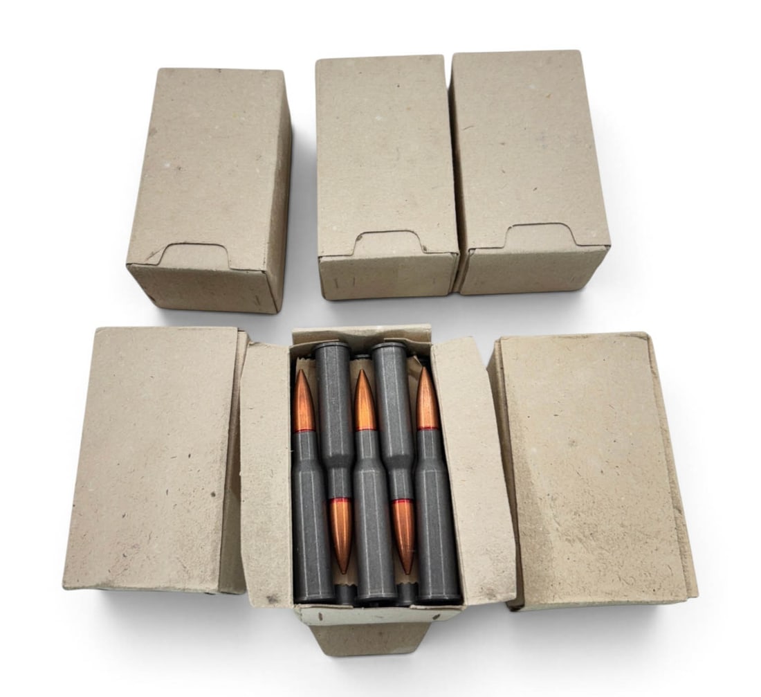 120rds of Hungarian 7.62x54R Surplus Ammunition: See Photos