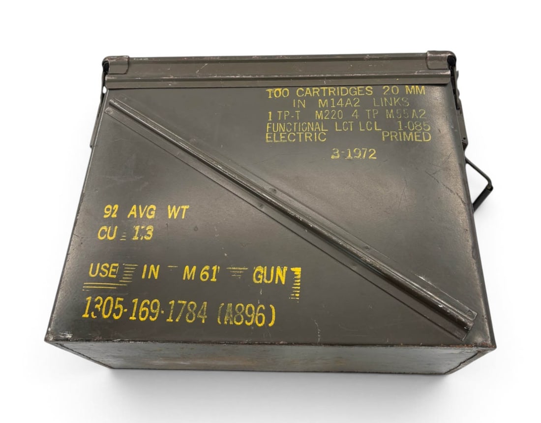 20mm M14A2 Linked Ammo Can - 4